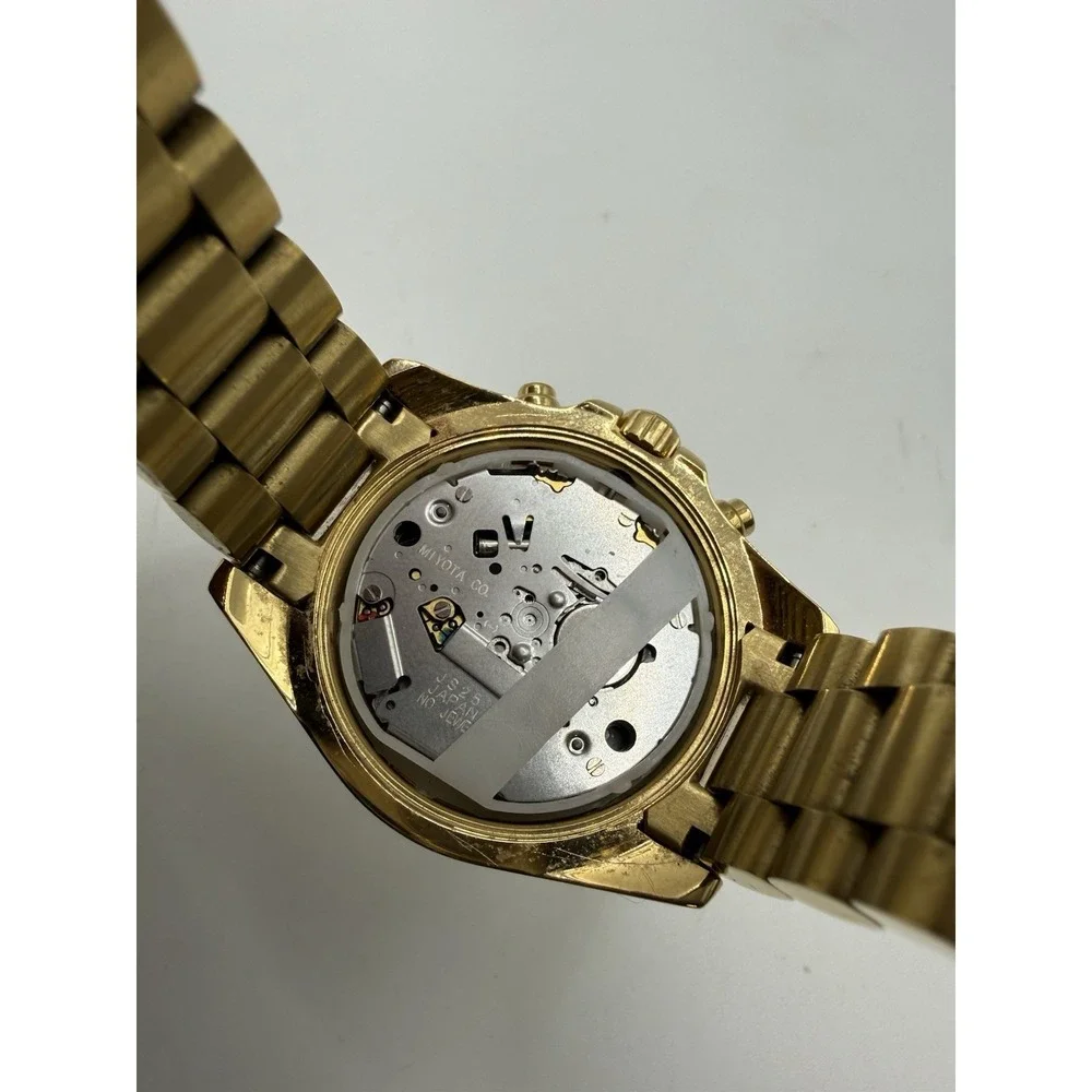 Michael Kors MK5798 Gold Tone Chronograph Watch 256401 Date Mens Womens